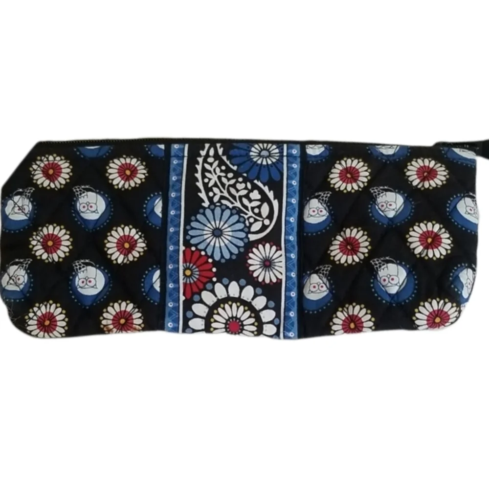 Vera Bradley Night Owl Pencil/Cosmetic Case